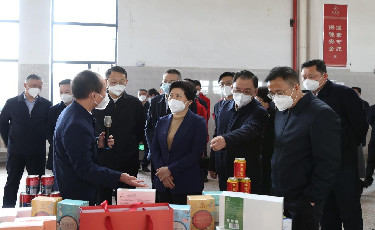 吴桂英率队赴星空集团国药健康产业园项目开展集中观摩点评